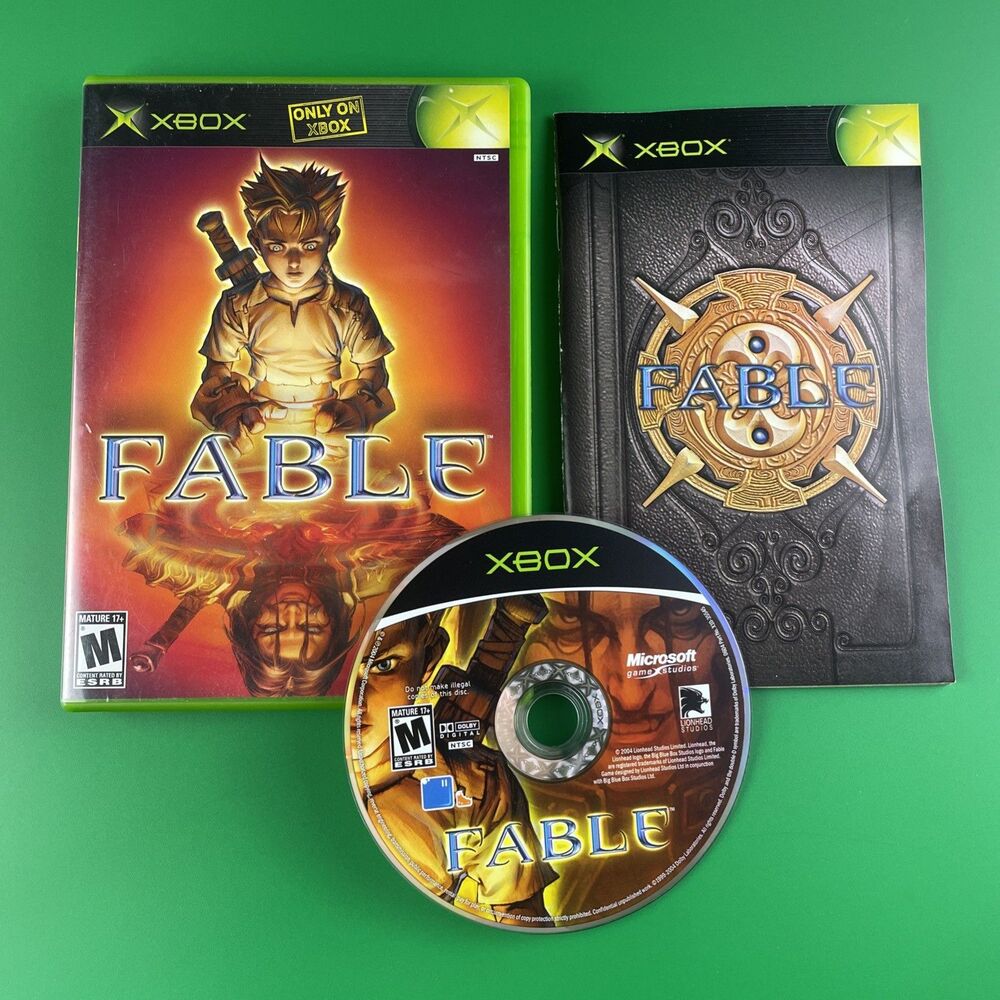 Fable (Microsoft Xbox, 2004) Complete RPG